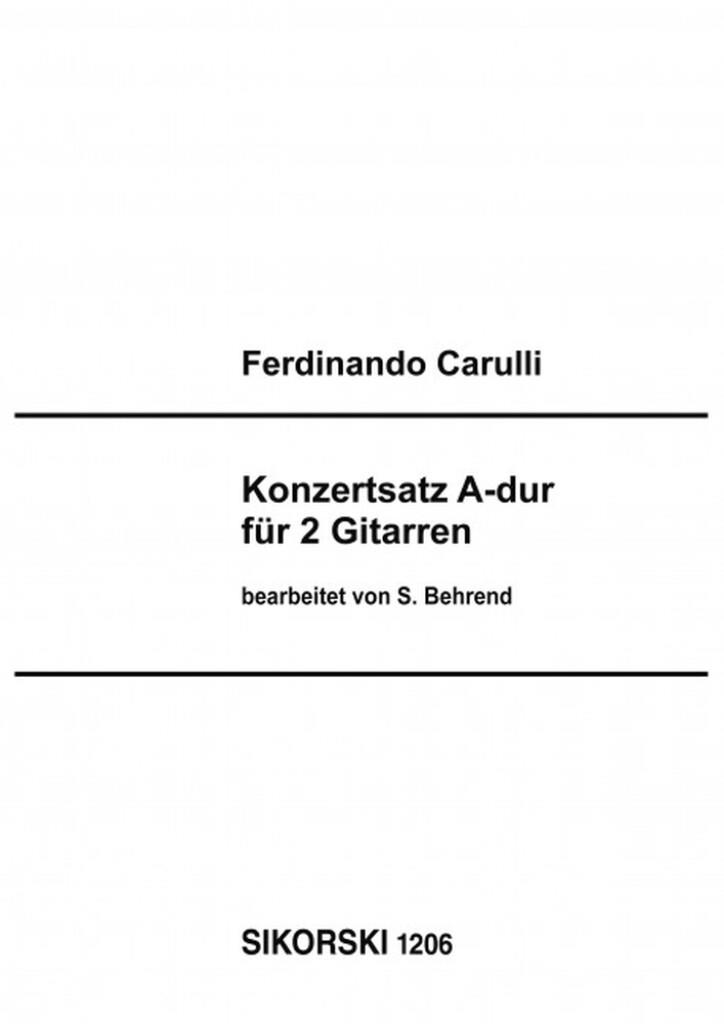 Konzertsatz